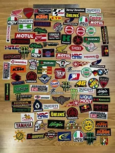 Wholesale lot Moto GP PATCH Embroidered Bag Jeans JACKET Shirt 106 Motorsport - Picture 1 of 1