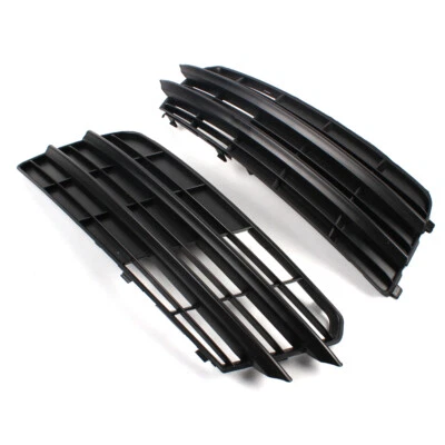 Pair Front Bumper Grille Grill Plate Cover For Audi A7 Quattro 11-14 Left+Right - Image 1 of 4