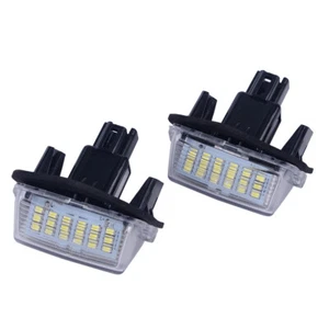 2xLED License Plate Number Light Lamp Fit for Toyota Camry Yaris Prius Avensis r - Picture 1 of 5