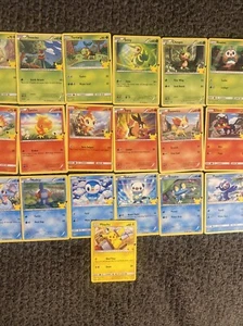 2021 McDonald’s Pokemon 25th Anniversary Complete Set Common Near Mint - Picture 1 of 2
