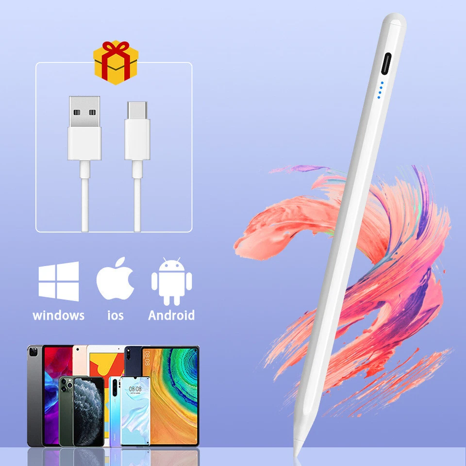 Stylus Stift für iPad 10/9/8/6/7 Gen Universal Apple Pencil für iPad Pro 11/12.9 - Bild 1 von 1