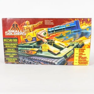 BNIB 1998 Kenner Small Soldiers action figure Buzzsaw Tank + Ocula - Picture 1 of 6