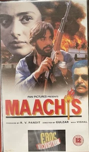 MAACHIS  1996 VHS Color  Political Thriller Directed & Written by Gulzar  Tabu - Imagen 1 de 15