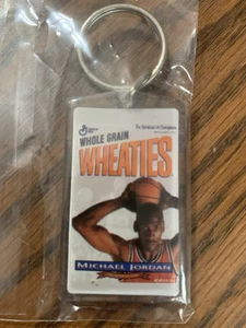 1994 Michael Jordan HOF Wheaties Box Retirement Key Chain Keychain 11/1/94 - Picture 1 of 2