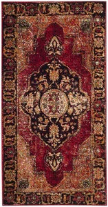 Vintage Hamadan Collection Accent Rug - 2'3" x 4', Red & Multi, Oriental Pers... - Picture 1 of 3