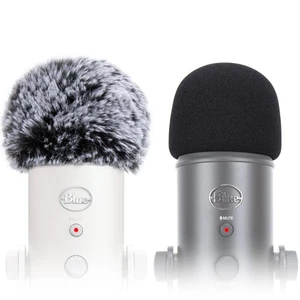 Scheibenmuff und Schaumstoff für Blue Yeti, Blue Yeti Pro USB Kondensator Mikrofon... - Bild 1 von 7