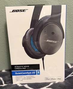 Casque filaire acoustique antibruit Bose QuietComfort 25 iProducts scellé - Photo 1 sur 8