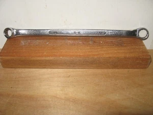 VINTAGE S-K Tools B-1214, 3/8" x 7/16" OFFSET-RINGSCHLÜSSEL 7,5" LANG - SCHÖN - USA - Bild 1 von 6