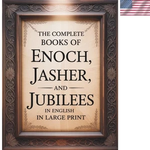 The Complete Books of Enoch, Jasher, and Jubilees in English in Large Print: the - Foto 1 di 3