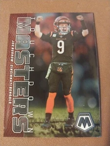 2023 JOE BURROW PANINI MOSAIC TOUCHDOWN MASTERS CARD #TM-JB CINCINNATI BENGALS  - Picture 1 of 2