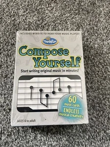 Thinkfun ~ "Compose Yourself" ~ 60 Composer Music Cards ~ Brand New ~ Sealed - Picture 1 of 4