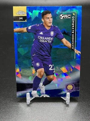 2021 Topps Chrome MLS Sapphire #188 Alexander Alvarado - Image 1 of 2