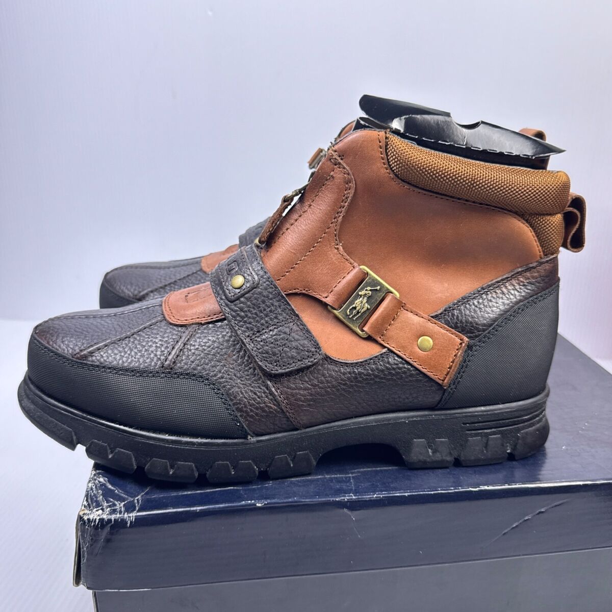 Polo Ralph Lauren Brown Zip Boots for Men for Sale - Shop Polo Ralph Lauren Brown Zip Boots for Men for Sale - Shop