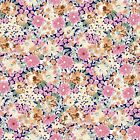 Texco Inc Rayon Spandex Small Flowers/ 4-Way Stretch Jersey Knit Ditsy Floral...
