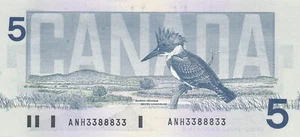 Canada 5 Dollars 1986 BC56ci ANH3388833 2 Digit Radar Note! - Choice UNC - Picture 1 of 2
