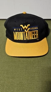 Vintage West Virginia Mountaineers YA Cardinal Cap Hat - Picture 1 of 5