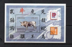 NAMIBIA POSTFRISCH 1997 MS705 HONGKONG 97 INT BRIEFMARKE EXHB - Bild 1 von 1