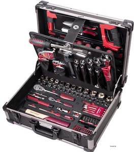 KRAFTWERK 3948 PRO LINE Maletín de herramientas 263 piezas Maletín profesional Herramientas Maletín de aluminio  - Imagen 1 de 6