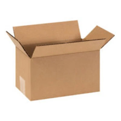 25 - 10x9x6 Cardboard Shipping Moving Storage Packing Boxes - Corrugated Cartons - Image 1 of 3