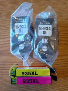 Tintenpatrone Ersatz für HP 934XL + 935XL Officejet 6812 6815 6830 - Bild 1 von 1