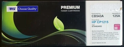 Cartucho de tóner magenta MSE (alternativa para HP CB543A 125A) (1400 rendimiento) Foto 1 de 2