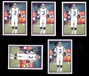 Topps Jan Stenerud 1985 Minnesota Vikings raro 5 - lote de pegatinas como nuevo - Imagen 1 de 1