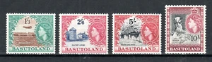 Basutoland 1954-58 1s 3d to 10s values SG 50-52 MNH - Picture 1 of 1