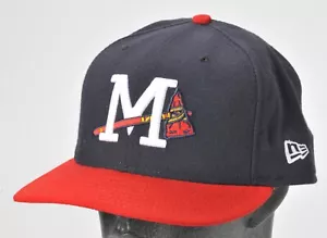 Cappello aderente MiLB Mississippi Braves New Era taglia 7 5/8 made in USA ricamato - Foto 1 di 10
