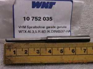 Trapano WNT 3,5mm rapporto carburo thru cool 10 752 035 rubinetto rotto estrattore nuovo - Foto 1 di 1