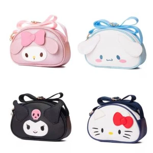 Cute Girl Gift Hello Kitty Kuromi My Melody Cinnamoroll Crossbody Shoulder Bag - Picture 1 of 12