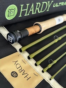 **BEAUTIFUL** NEW HARDY Ultralite SR NSX 5wt. 9’ft **6 Pc** TRAVEL Fly Rod!! 🔥 - Picture 1 of 18