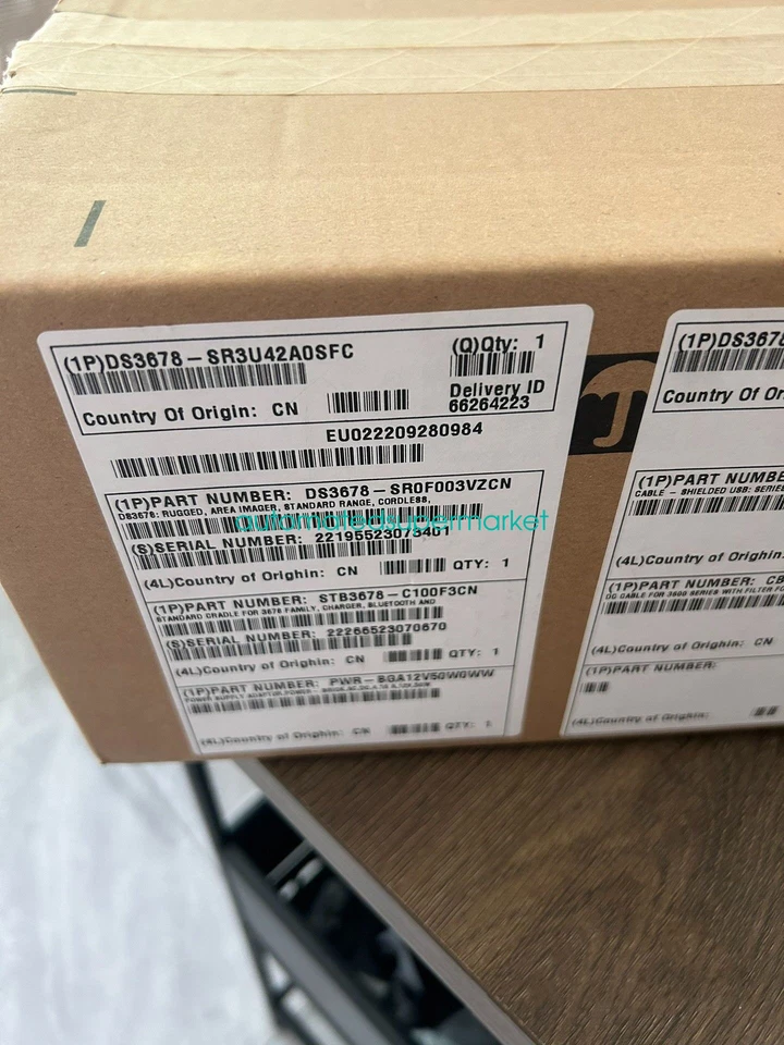 1PC NEW ZEBRA DS3678-SR3U42A0SFC Wireless barcode gun Shipping by DHL/FedEX - Image 1 of 2