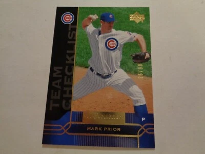 2005 Upper Deck UD Exclusives Mark Prior Card #476 Serial #26/99 - Image 1 of 2