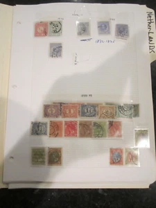 1872 - 1940'S NETHERLANDS STAMP COLLECTION OLD AND RARE HINGED & MOUNTED - BNZ - Picture 1 of 16