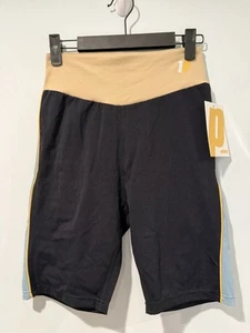 NEW Prince x Melissa Wood Health Biker Shorts Womens Small Athletic Travel - Picture 1 of 7