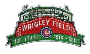 Wrigley Field 100th Anniversary Chicago Cubs 5in Iron / Sew-On Patch - Picture 1 of 2
