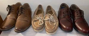 Lot Of Men’s Shoes (3x), Size 10.5, Nunn Bush, Dockers, G.H Bass And Company. - Picture 1 of 21