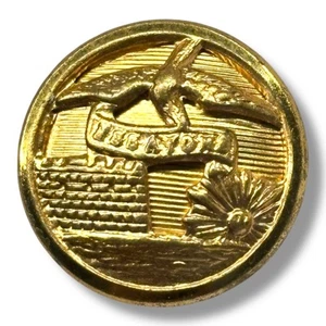 Vintage U.S. Army Corps of Engineers Button "Essayons" Dove Castle FINE QUALITY - Bild 1 von 2