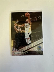 2018 Panini Prizm Stephen Curry Go Hard Or Go Home Mojo Prizm /25 Warriors - Picture 1 of 2