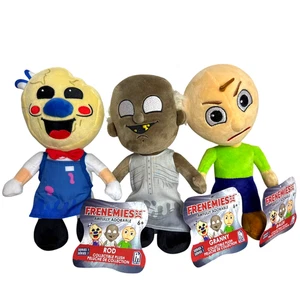 Lote de 3 figuras de peluche de Frenemies Rod Granny Baldi nuevas con etiquetas 9" Roblox Serie 1 - Imagen 1 de 8
