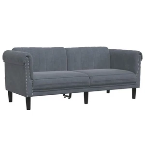 Sofa Chair Upholstered Armchair Seating Living Room Faux Suede Leather vidaXL - Picture 1 of 132