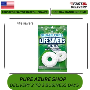 LIFE SAVERS Breath Mints Zuckerfrei - Wint-O-Green Hard Candy, 2,75 40er Pack - Bild 1 von 1