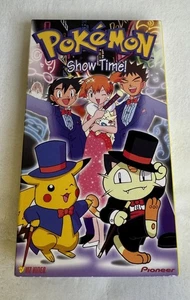 Pokemon VHS Show Time! 1998 VIZ Video Pioneer Original Anime Episodes - Picture 1 of 4