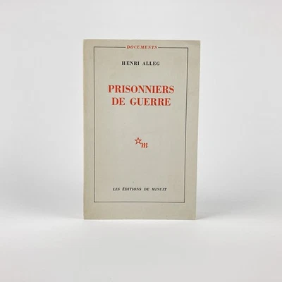 HENRI ALLEG : PRISONNIERS DE GUERRE . ENVOI AUTOGRAPHE SIGNÉ . MINUIT, 1981 - Photo 1/4