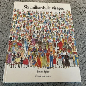 Six Milliards de Visages by Spier Peter HC - Picture 1 of 9