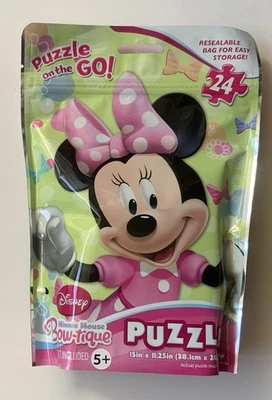 Puzzle on the Go Minnie Mouse - Imagem 1 de 4