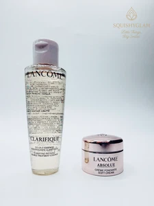 Lancome Clarifique verfeinernde doppelte Behandlung Essenz MINI 1,69oz/50ml + Creme - Bild 1 von 4