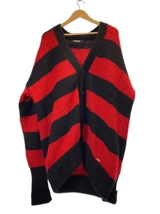 DSQUARED2 Cardigan (thick) M Wool Red Border Used - Picture 1 of 9