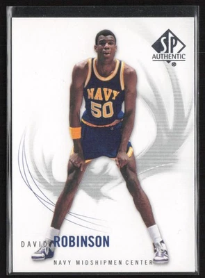 2010-11 SP Authentic #5 David Robinson Navy Midshipmen - Image 1 of 2