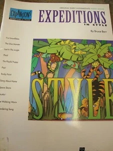 EXPEDICIONES CON ESTILO Original Intermedio Temprano PIANO SOLOS MÚSICA - Imagen 1 de 2